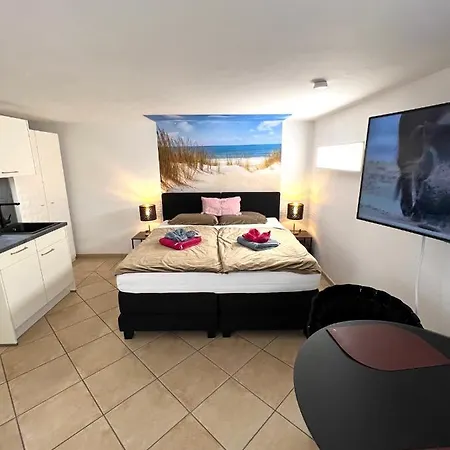 Apartment Ferien-whg Souterrain Exklusives App Stella Maris Mit Parkplatz Direkt Am Steinhuder-meer